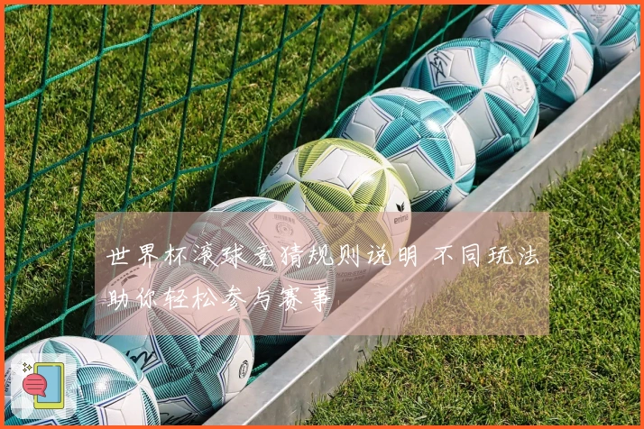 世界杯滚球竞猜规则说明 不同玩法助你轻松参与赛事